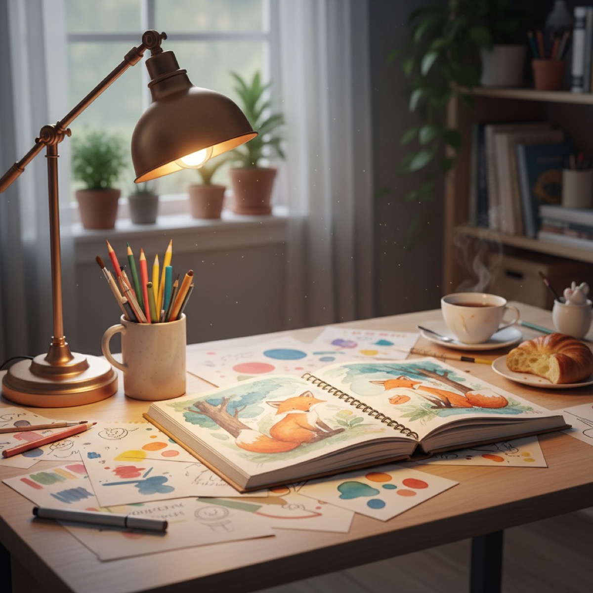 Author workspace